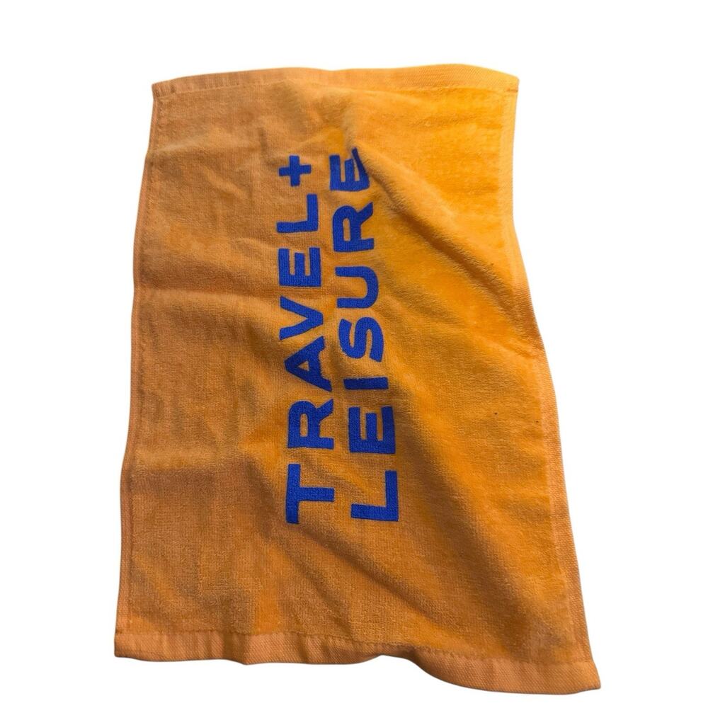 Orange Travel And + Leisure Bathroom Restroom Travel Beach Cotton New Tailgate